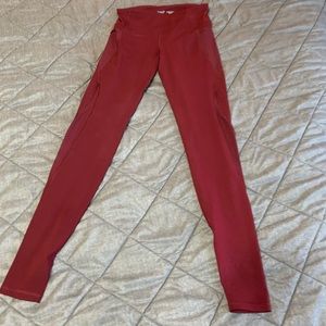 Maroon Old Navy Elevate Leggings